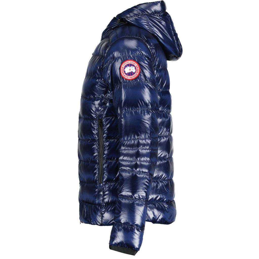 Canada Goose Crofton Down Jacket Navy - chancefashionco