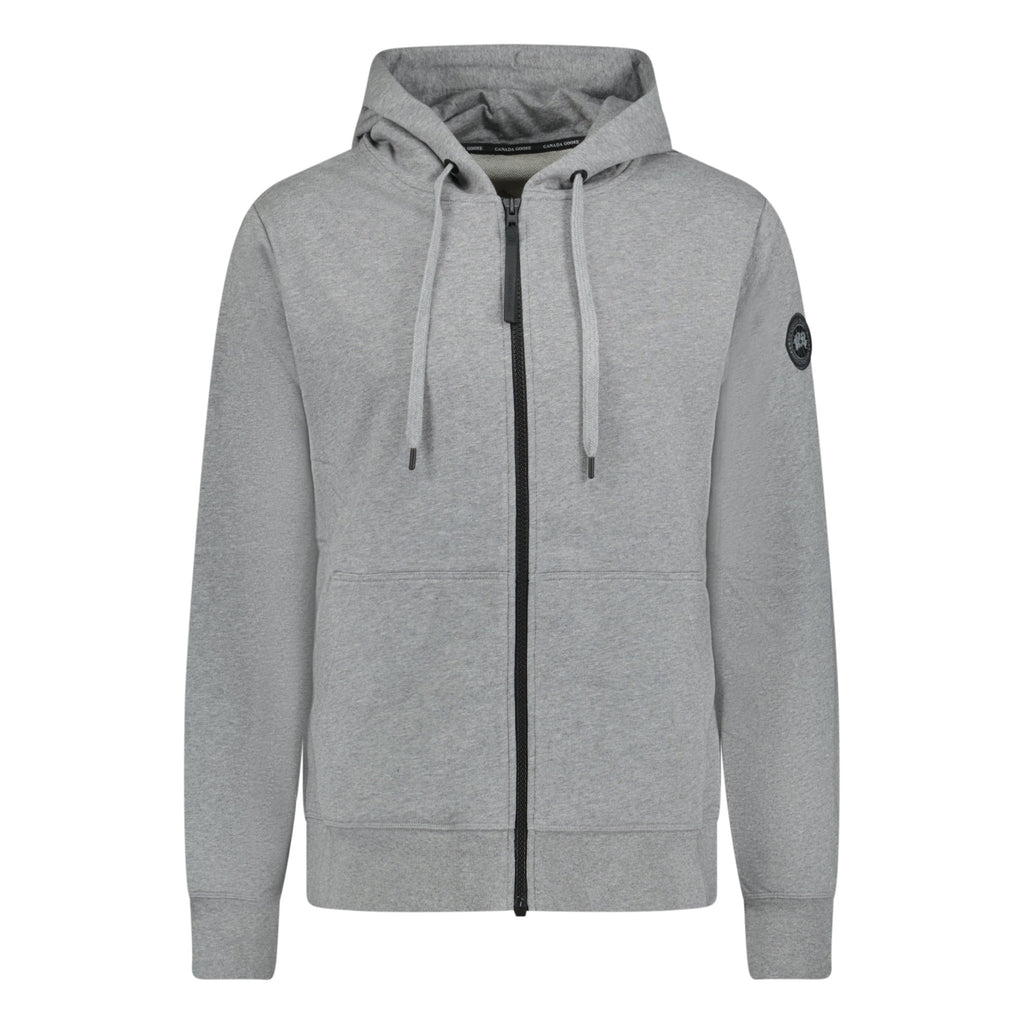 Canada Goose Huron Zip Hoodie Grey - chancefashionco