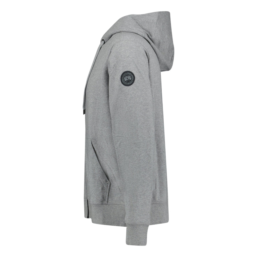 Canada Goose Huron Zip Hoodie Grey - chancefashionco