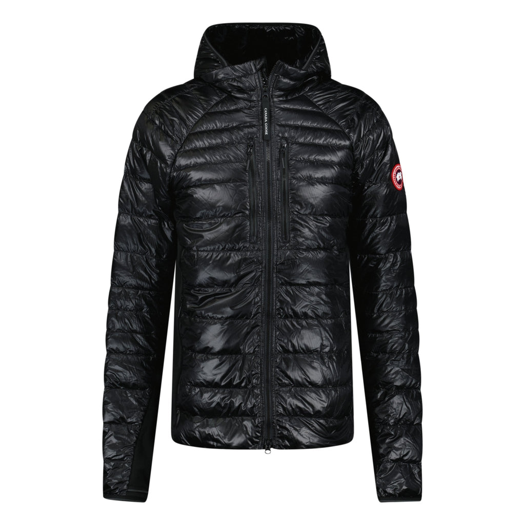 Canada Goose Hybridge Lite Hooded Jacket Black - chancefashionco