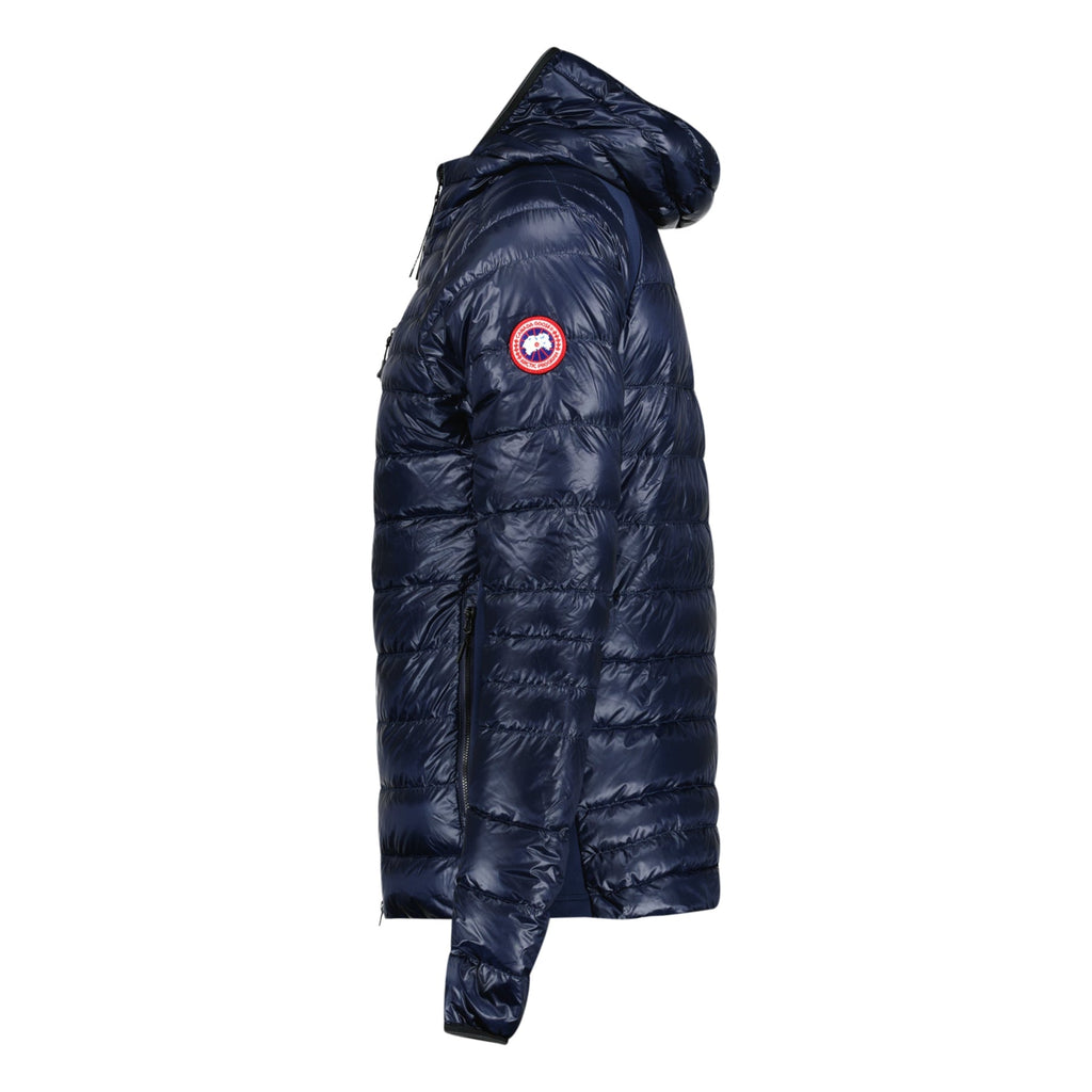 Canada Goose Hybridge Lite Hooded Jacket Navy - chancefashionco