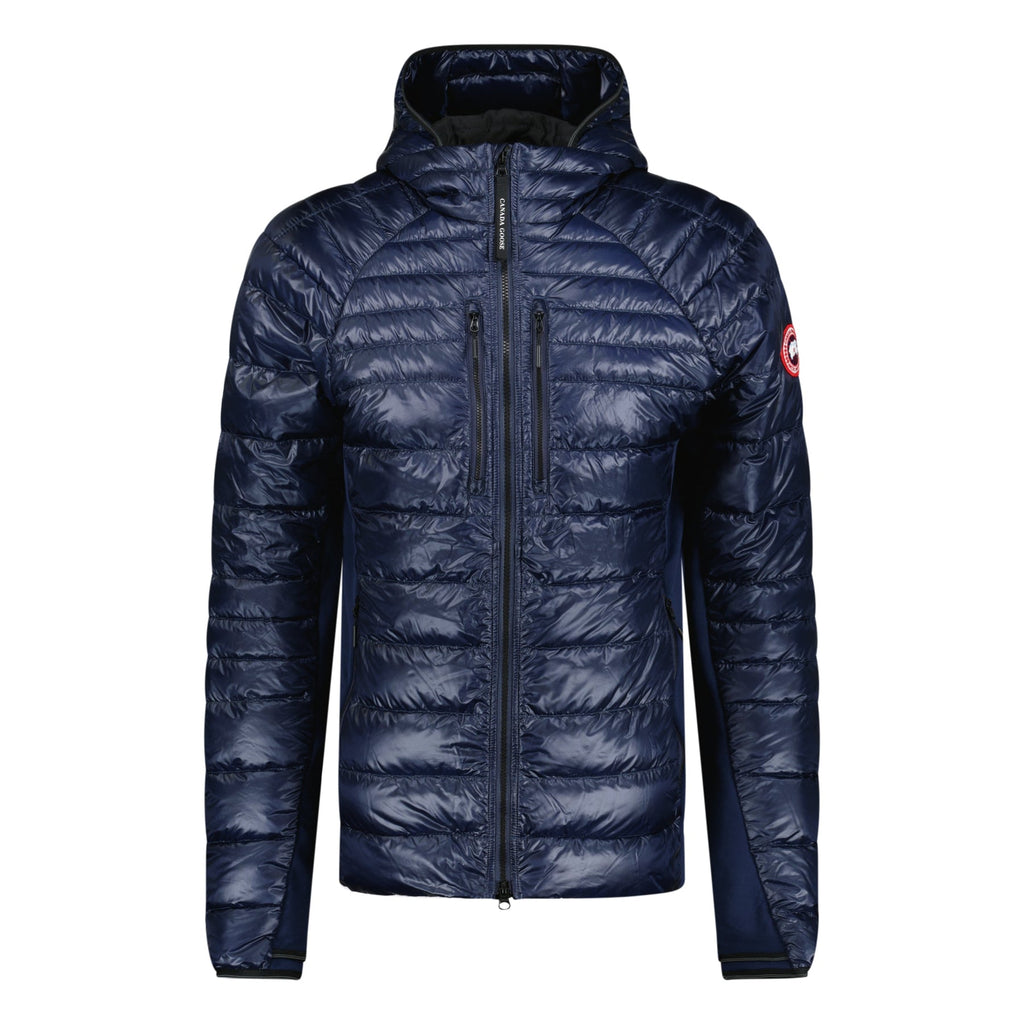 Canada Goose Hybridge Lite Hooded Jacket Navy - chancefashionco