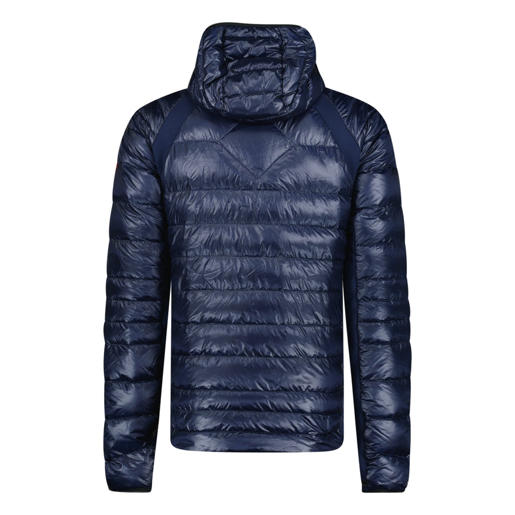 Canada Goose Hybridge Lite Hooded Jacket Navy - chancefashionco