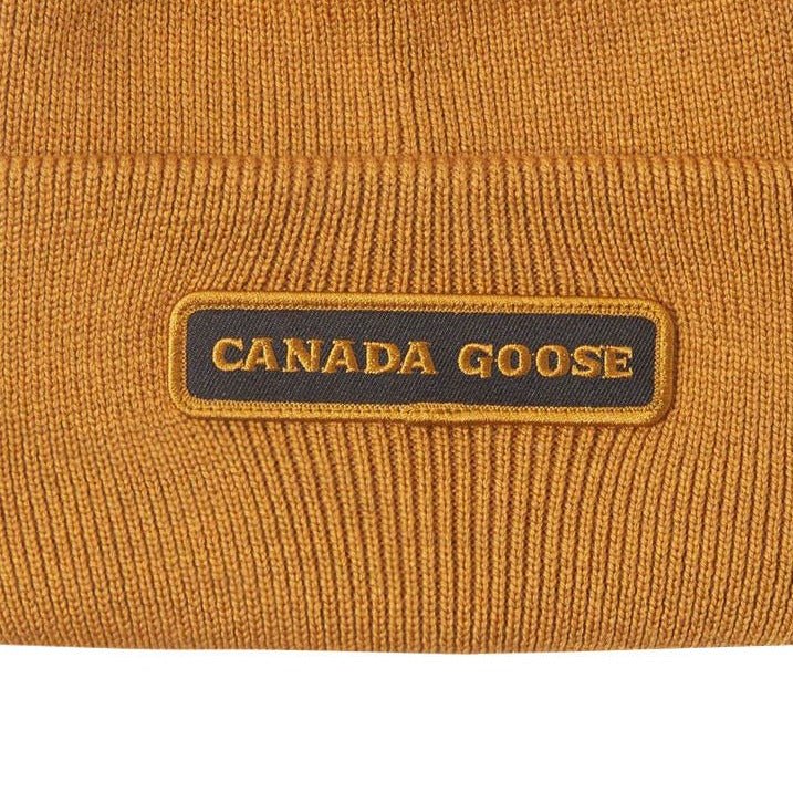 Canada Goose Logo Patch Beanie - chancefashionco