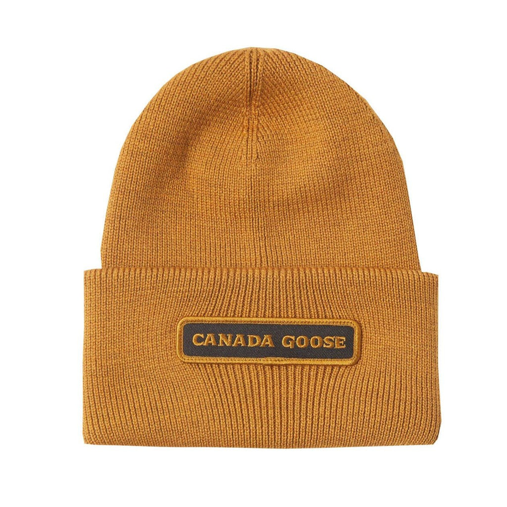 Canada Goose Logo Patch Beanie - chancefashionco