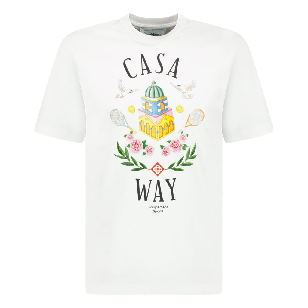 Casablanca 'Casa Way' T-Shirt White - chancefashionco