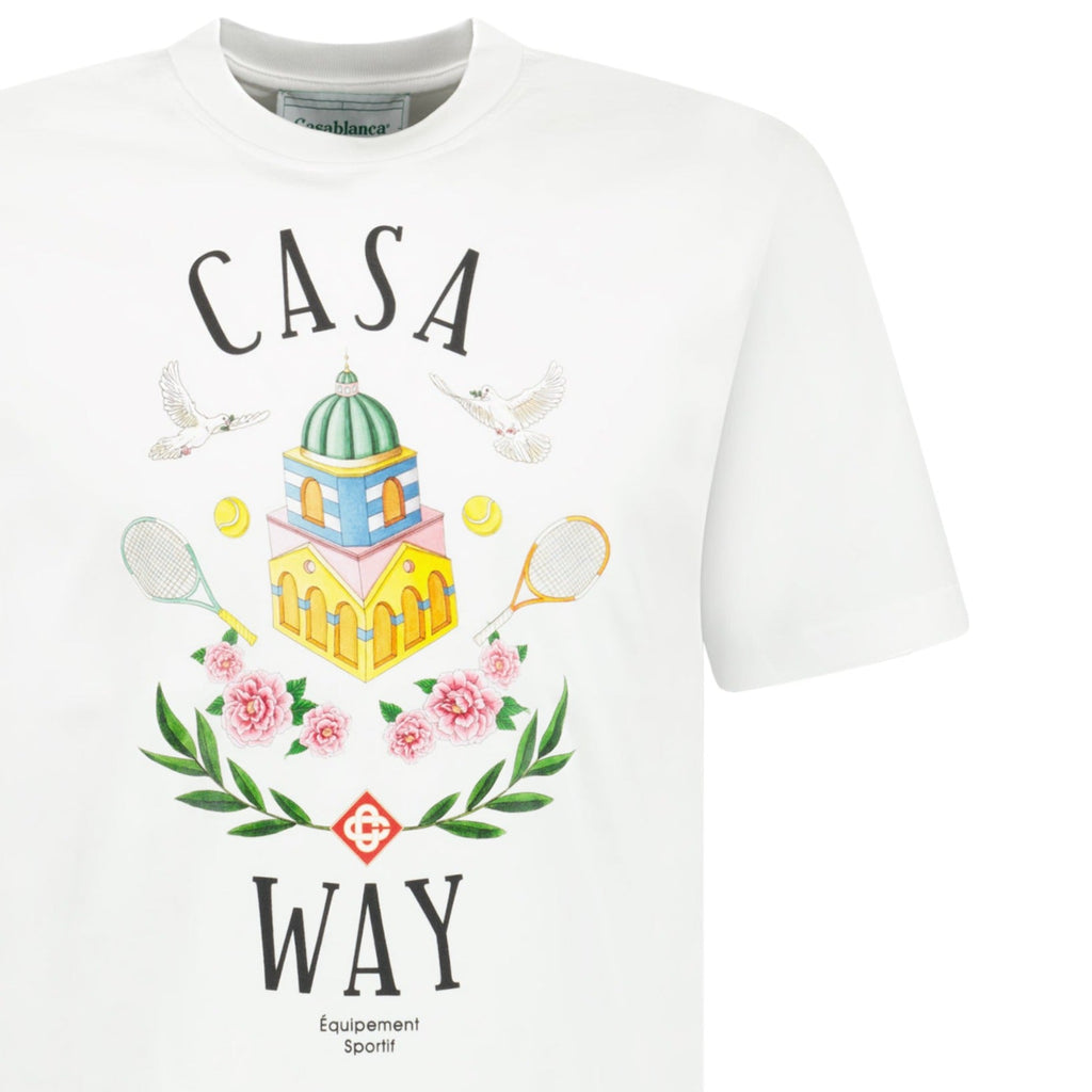 Casablanca 'Casa Way' T-Shirt White - chancefashionco