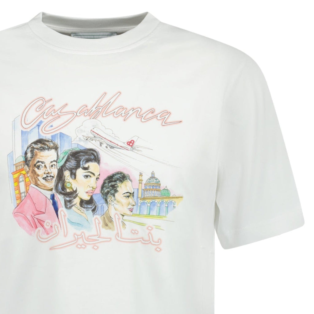 Casablanca 'La Liaison' T-Shirt White - chancefashionco