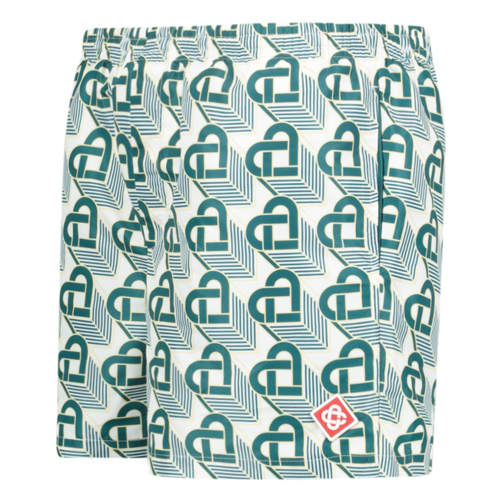 Casablanca Monogram Print Swim Shorts - chancefashionco