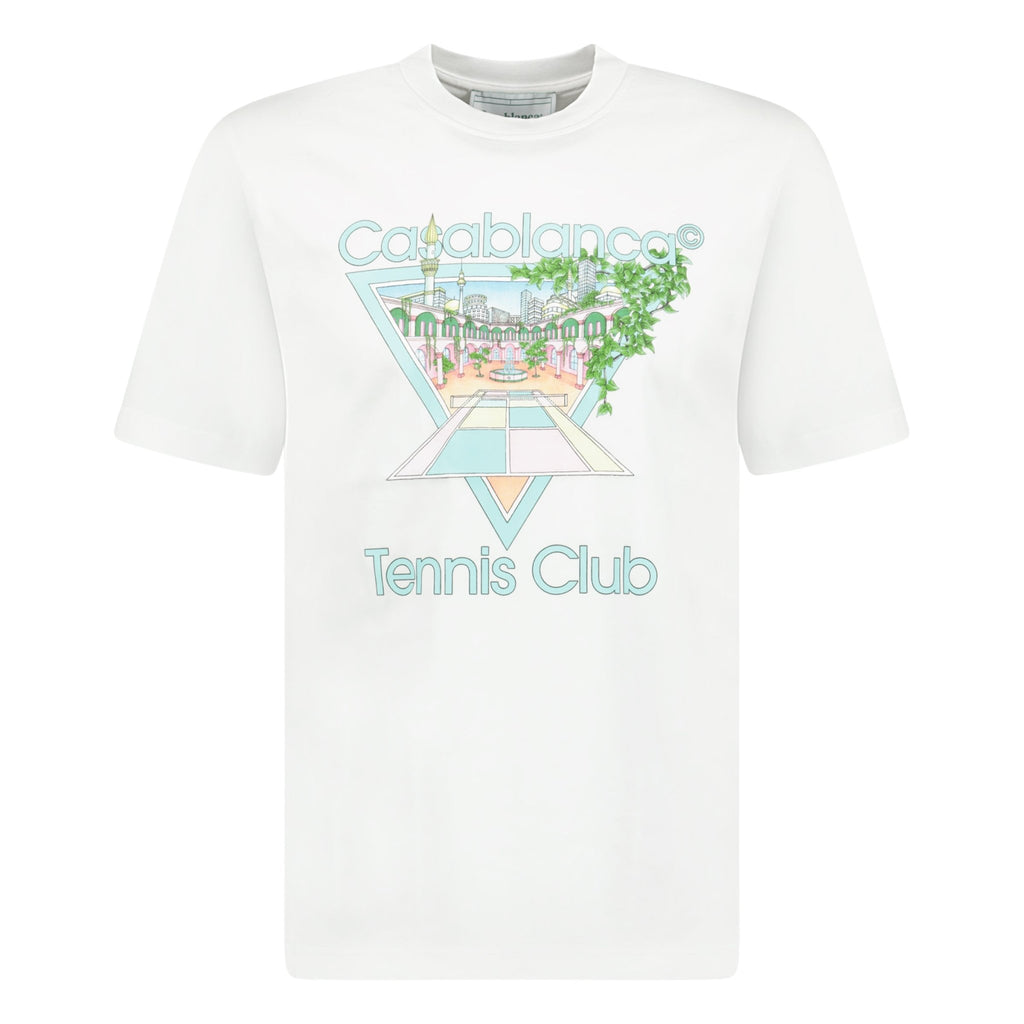 Casablanca 'Tennis Club' T-Shirt White - chancefashionco