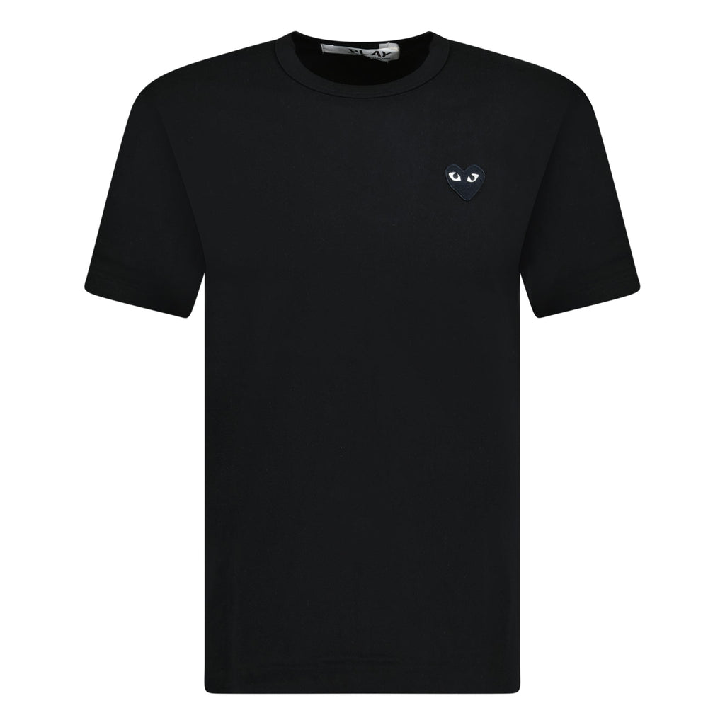 Comme Des Garcons Black Heart Logo T-Shirt Black - chancefashionco