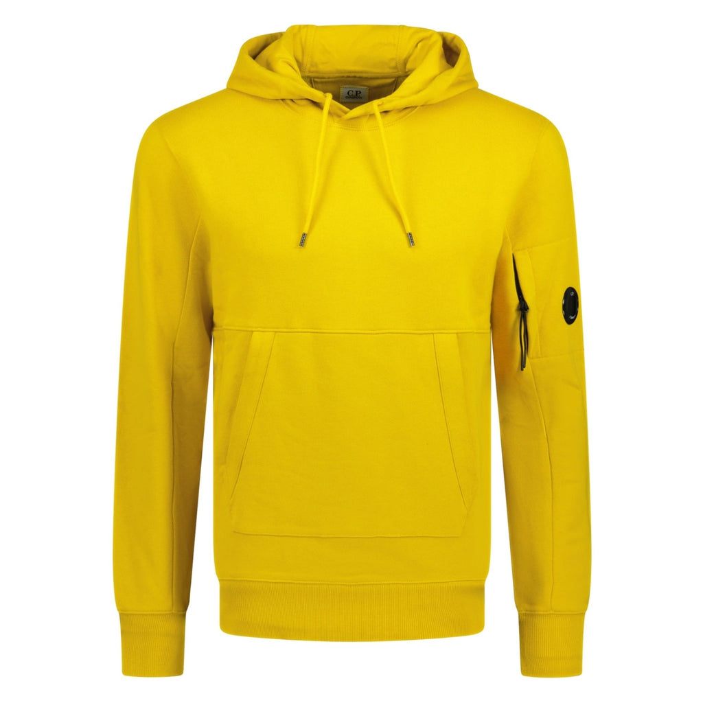 CP Company Arm Lens Hoodie Yellow - chancefashionco