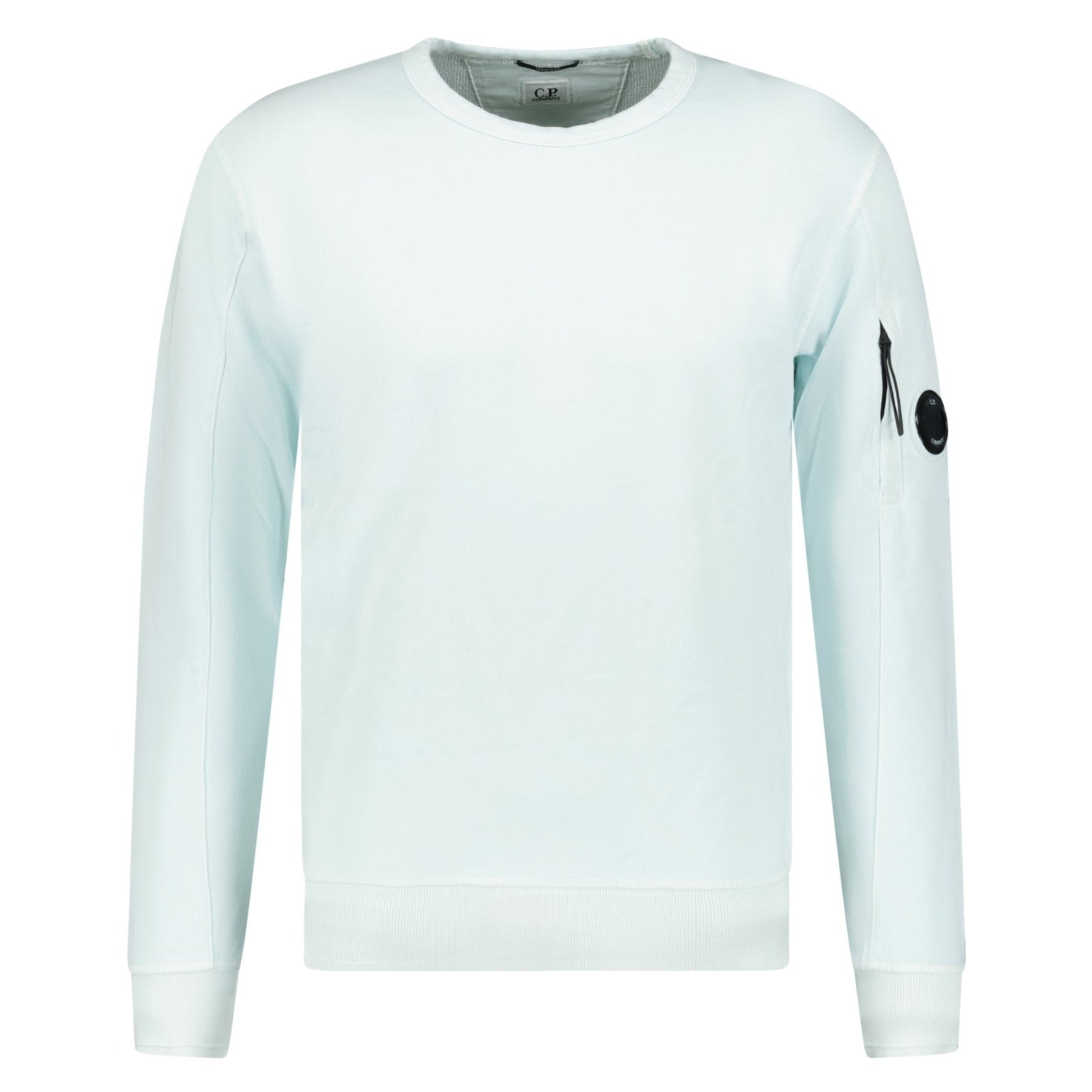 CP Company Arm Lens Resist Dyed Sweatshirt Blue | chancefashionco