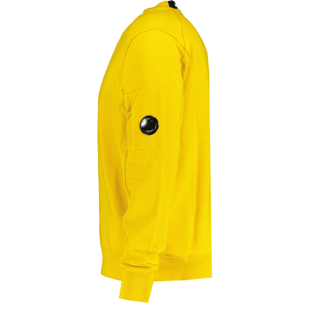 CP Company Arm Lens Sweatshirt Mustard - chancefashionco
