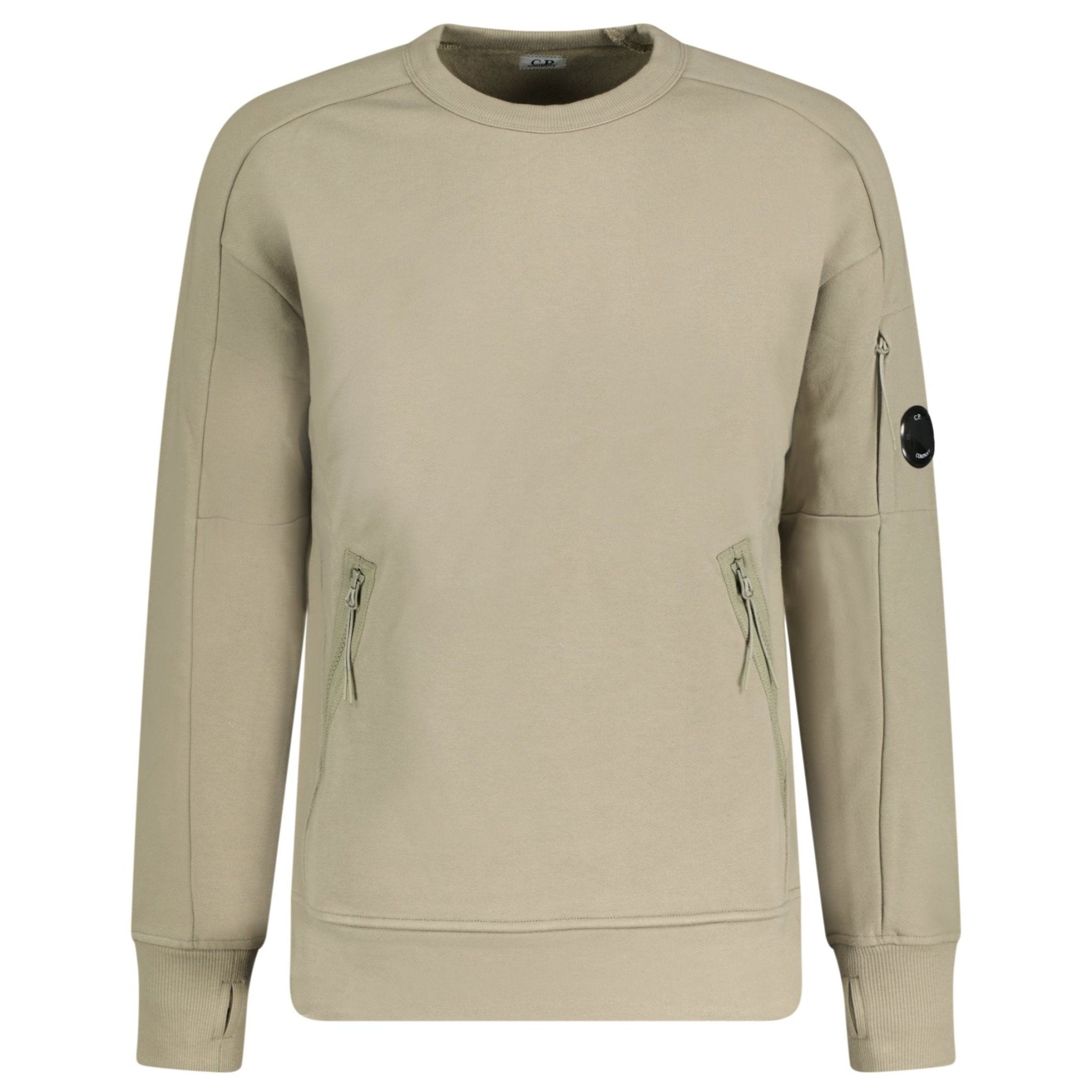 Cp company arm zip lens outlet sweatshirt