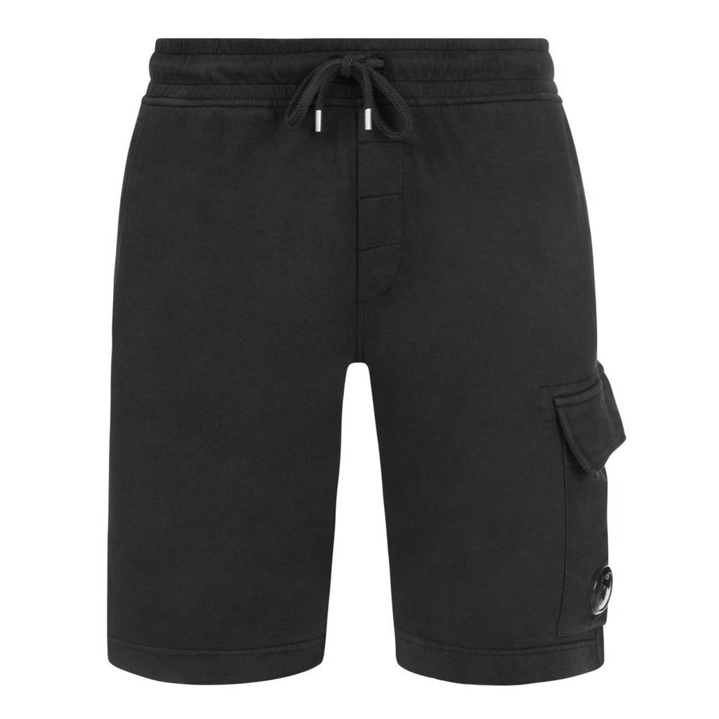 CP Company Bermuda Cotton Shorts Black - chancefashionco