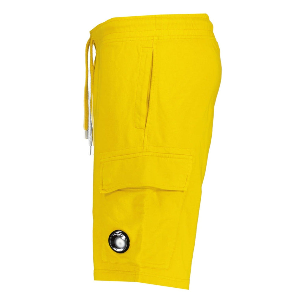 CP Company Bermuda Cotton Shorts Yellow - chancefashionco