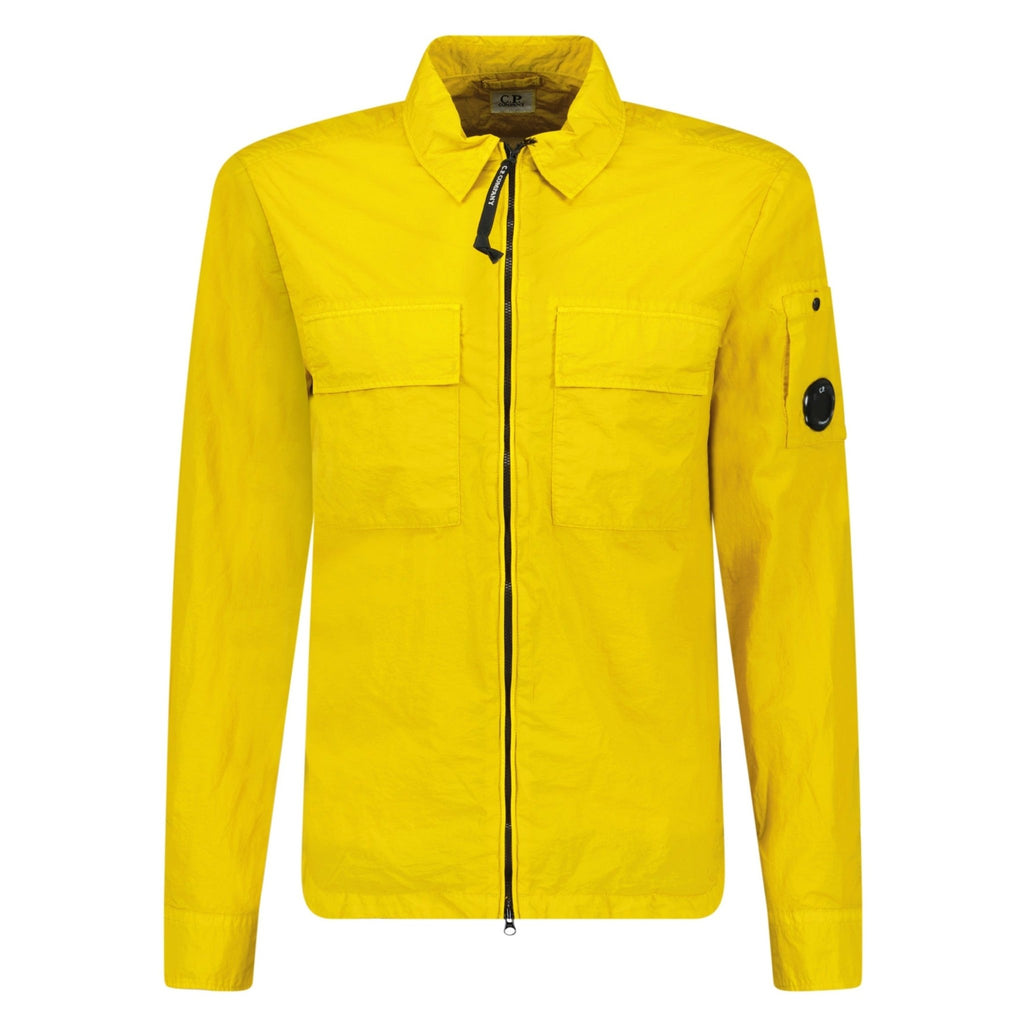 CP Company Chrome Lens Overshirt Yellow - chancefashionco