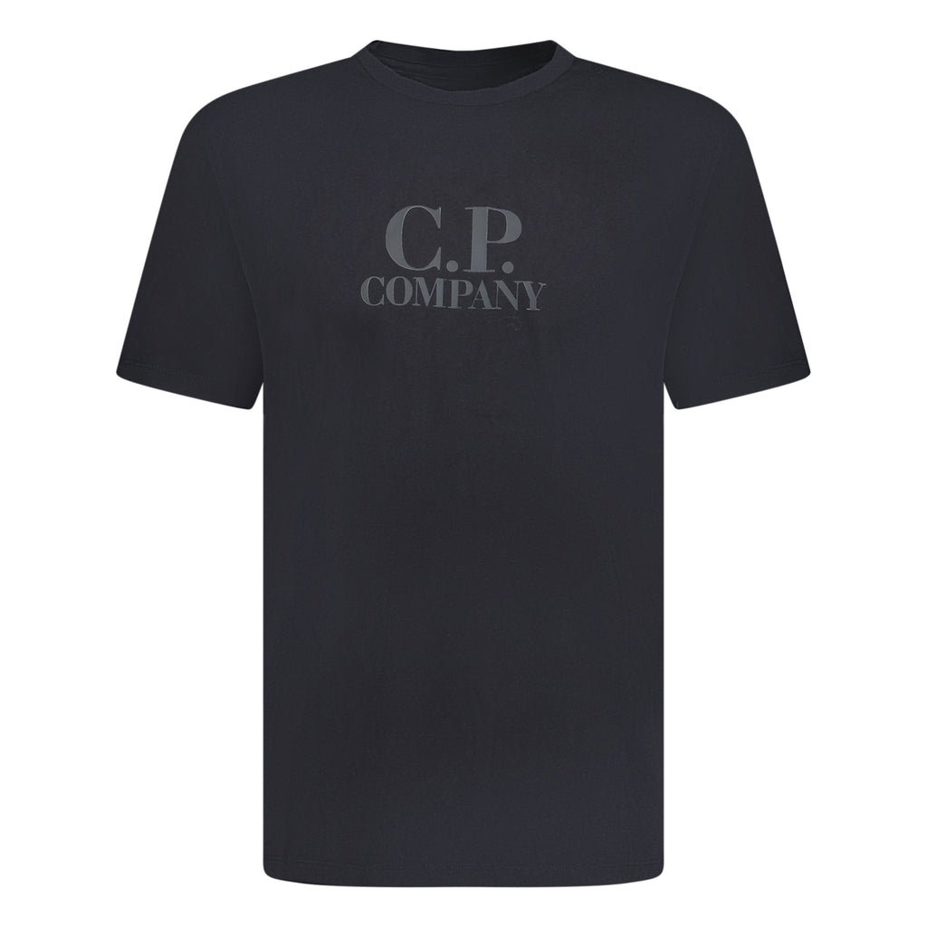 CP Company Logo Print T-Shirt Black - chancefashionco