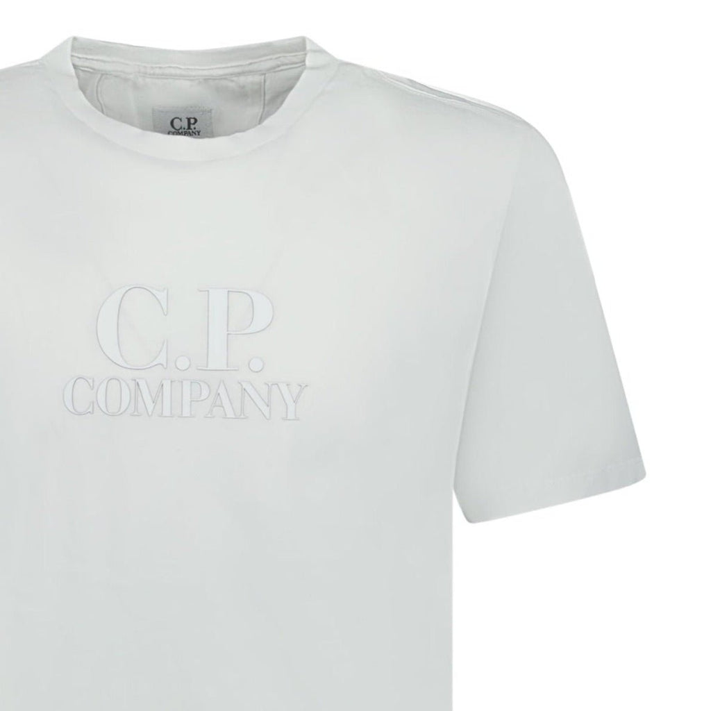 CP Company Logo Print T-Shirt White - chancefashionco