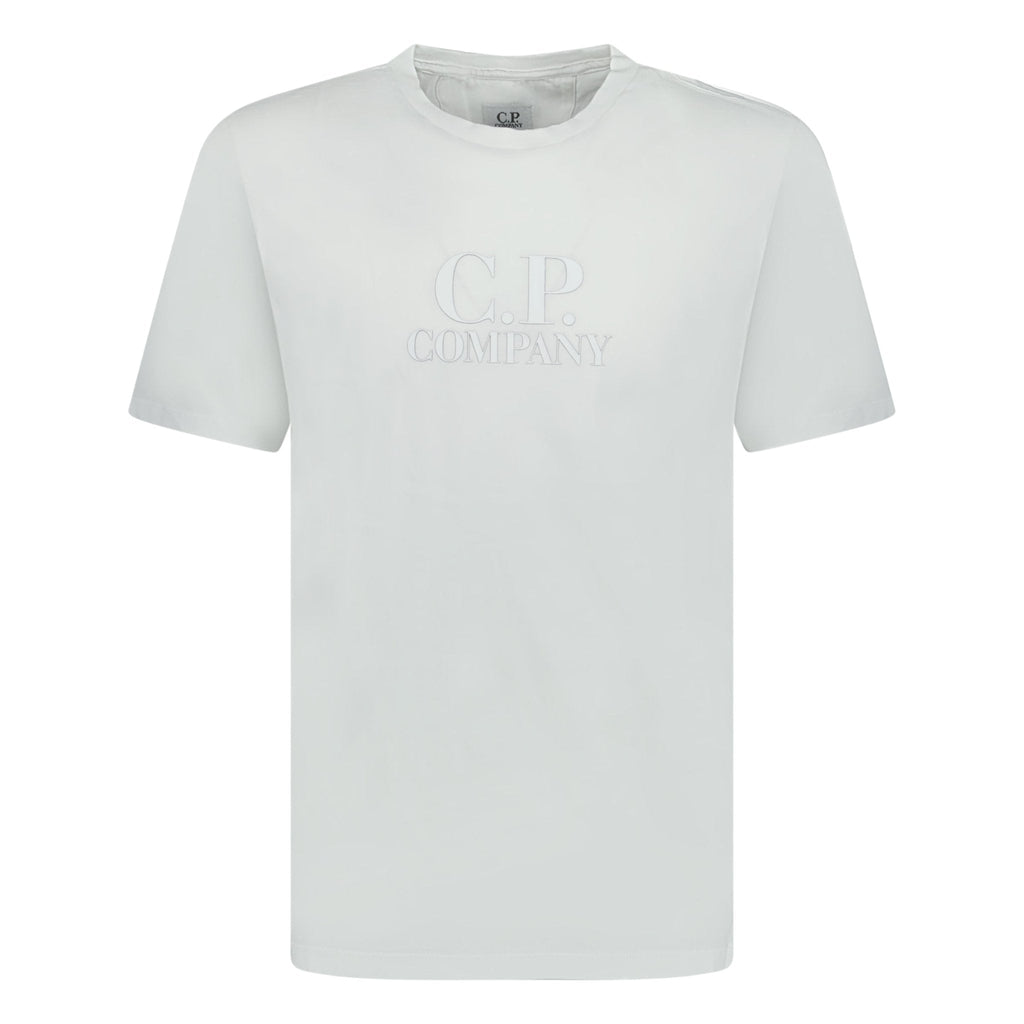 CP Company Logo Print T-Shirt White - chancefashionco