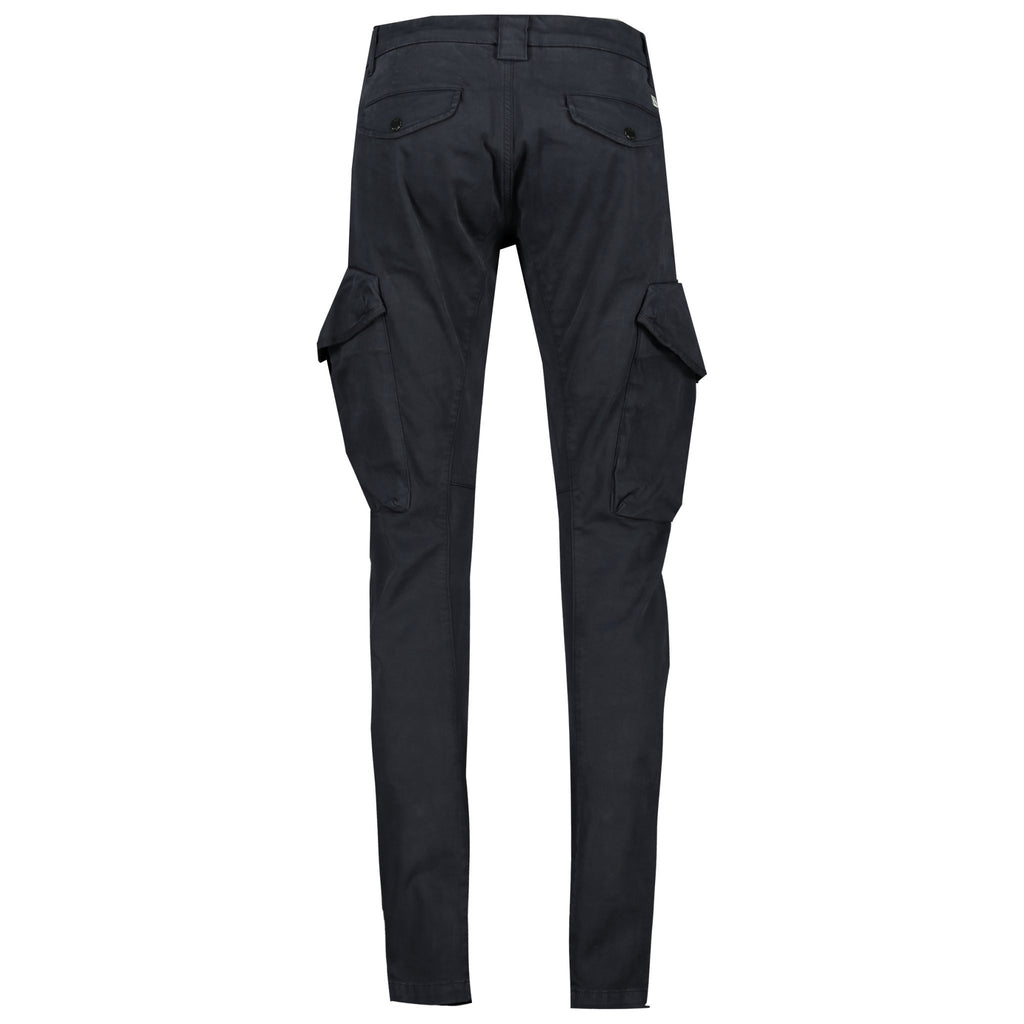 CP Company Slim Fit Stretch Cotton Cargo Trousers Navy - chancefashionco