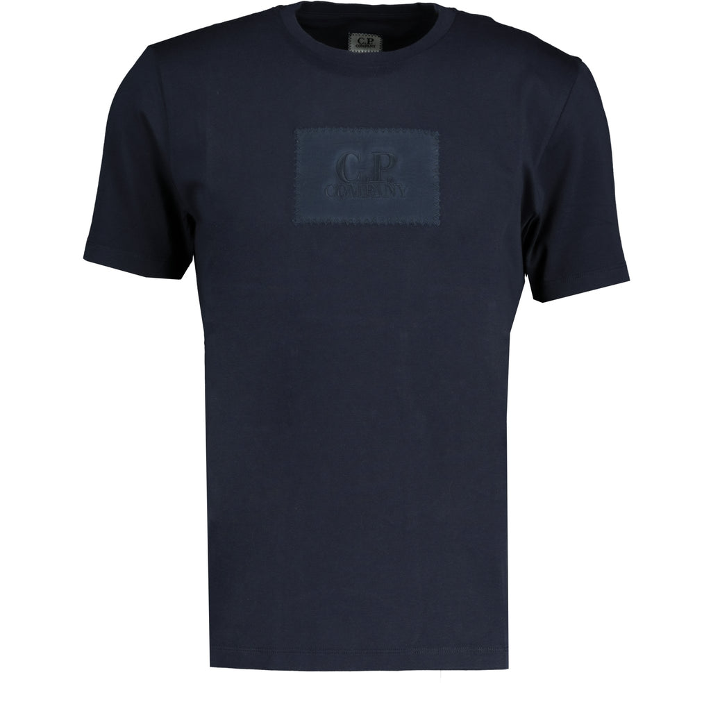 CP Company Stitch Print T-Shirt Navy - chancefashionco