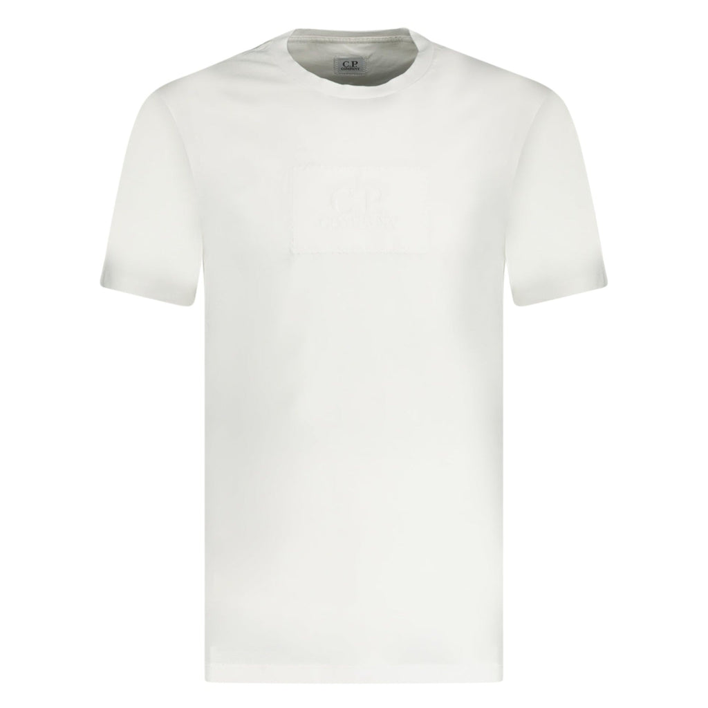 CP Company Stitch Print T-Shirt White - chancefashionco