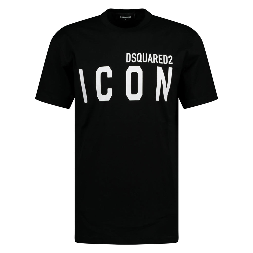 DSquared2 'ICON' T-Shirt Black - chancefashionco