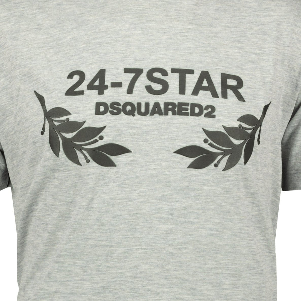 Dsquared2 Logo Printed T-Shirt Grey - chancefashionco