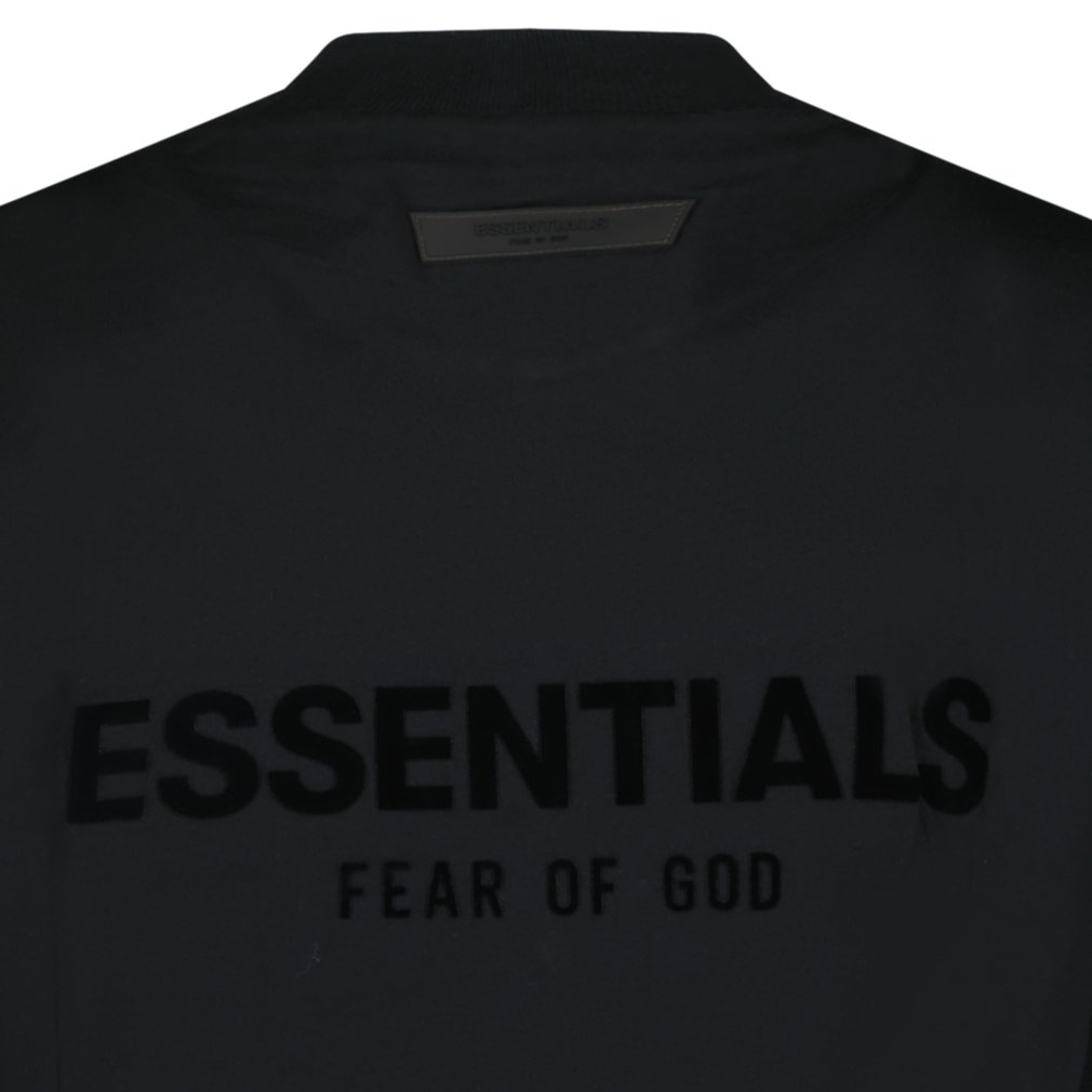 Essentials X Fear of God T-Shirt Stretch Limo Black | chancefashionco