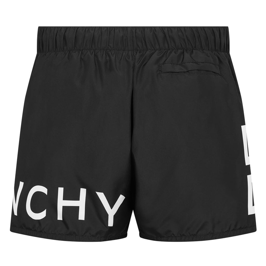 Givenchy Logo Swim Shorts Black - chancefashionco