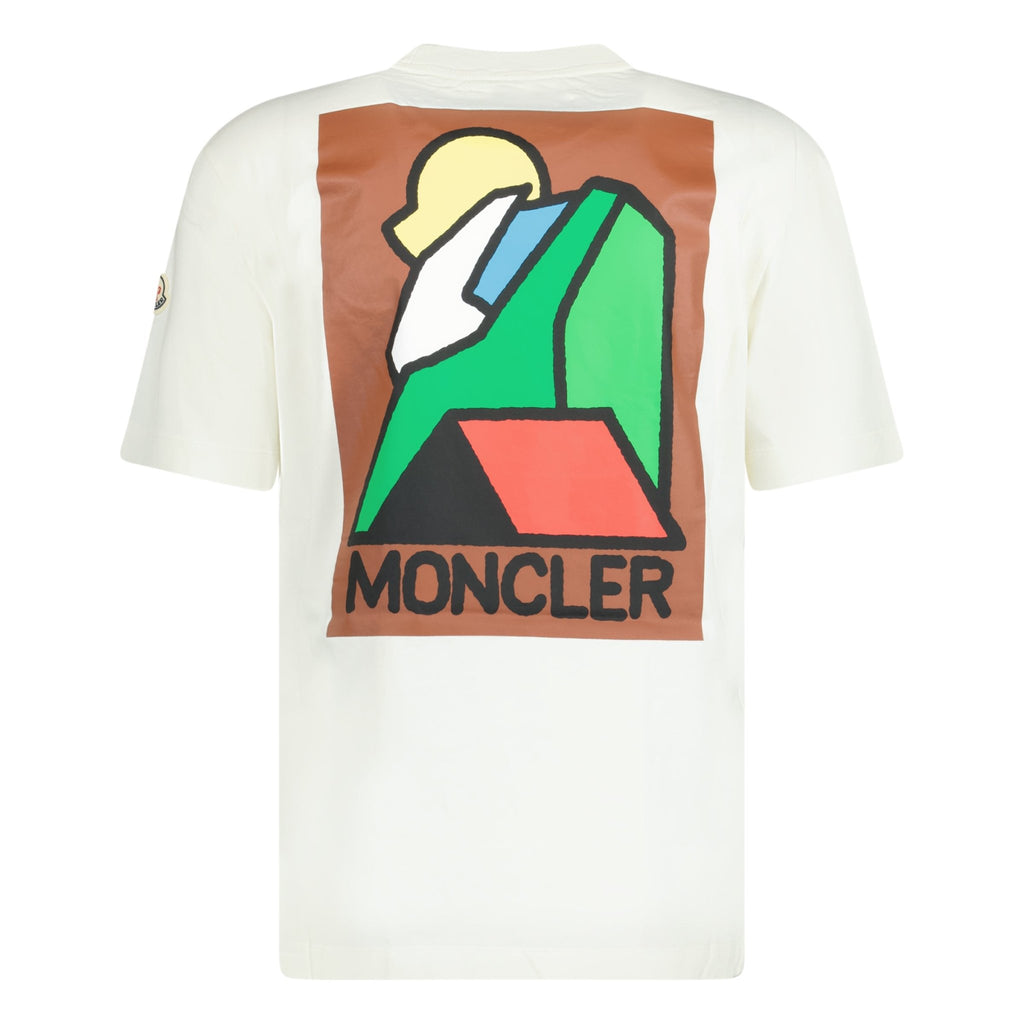 Moncler Logo Patch T-Shirt White - chancefashionco