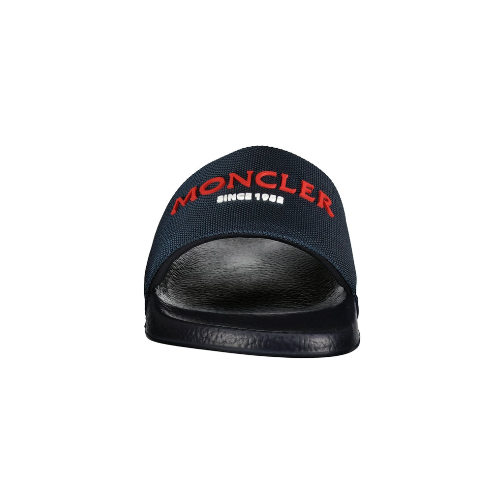 Moncler Logo Print Sliders - chancefashionco