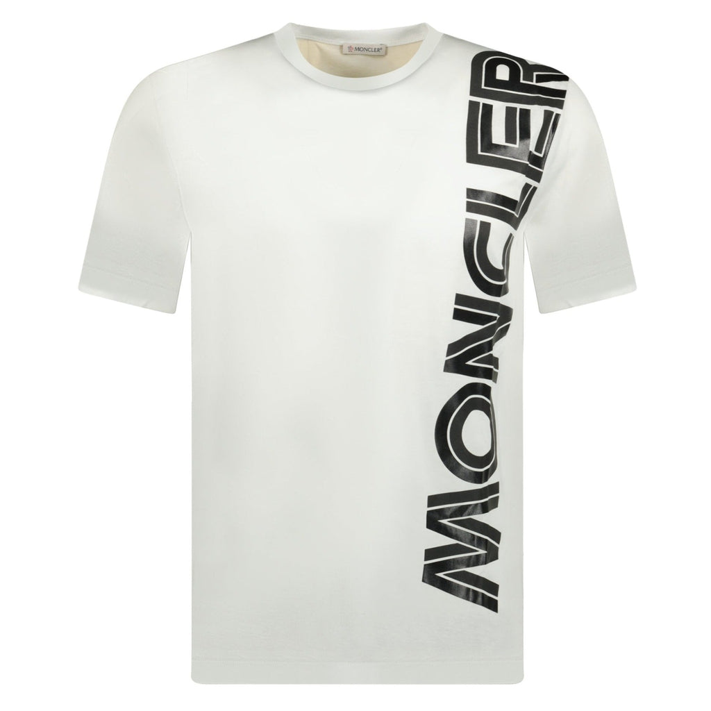 Moncler Logo Printed T-Shirt White - chancefashionco