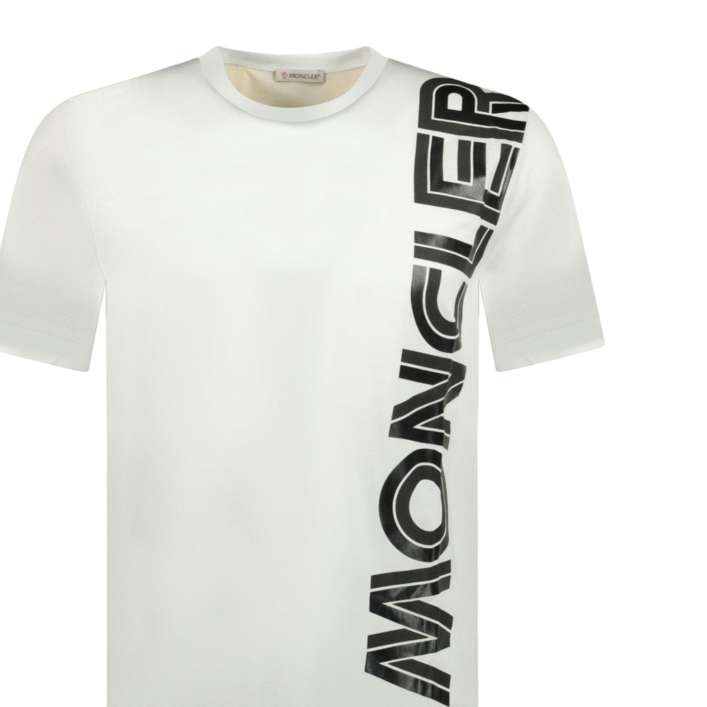 Moncler Logo Printed T-Shirt White - chancefashionco