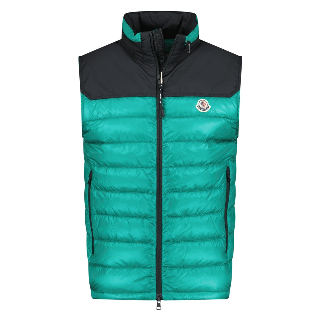 Moncler Ortac Gilet Green - chancefashionco