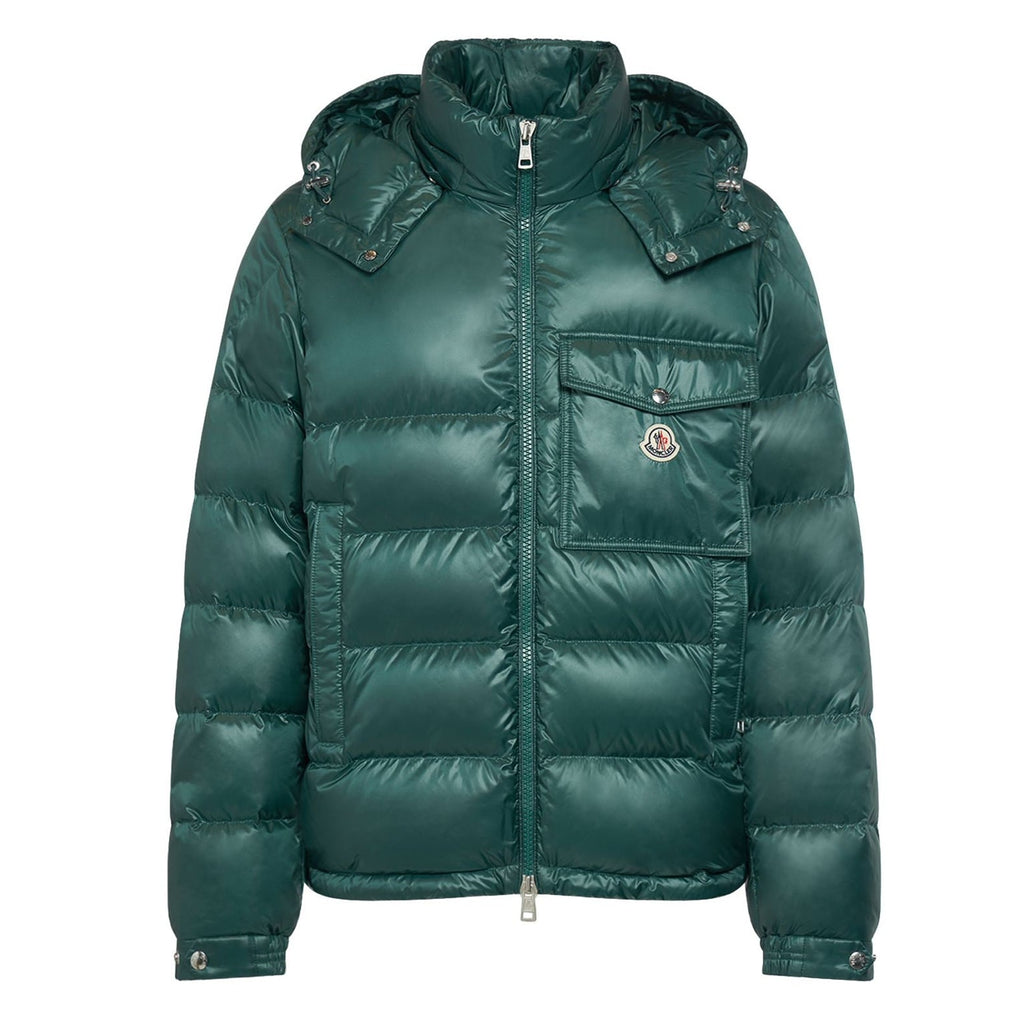 Moncler Wollaston Down Jacket Dark Green - chancefashionco