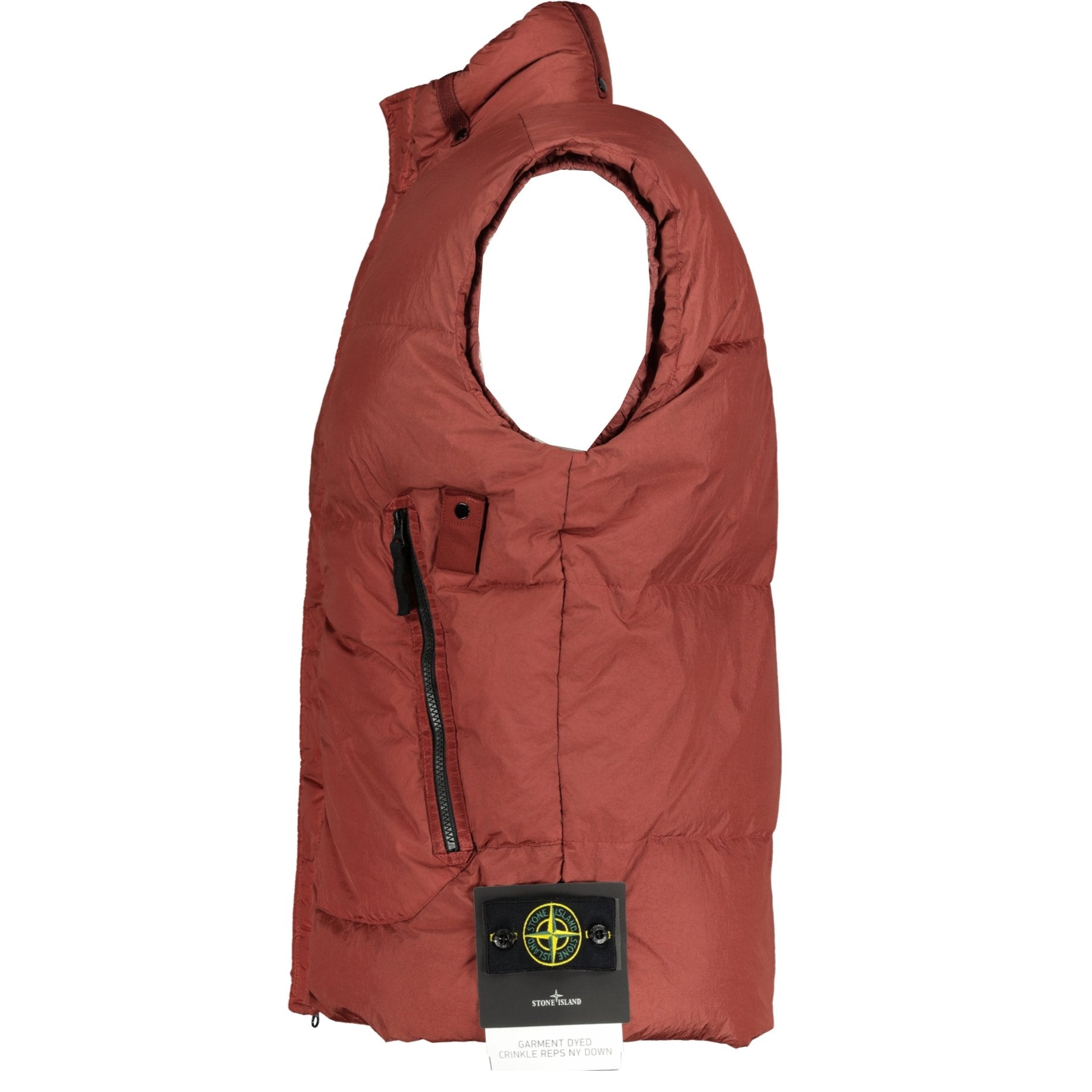 Red stone island gilet Clearance