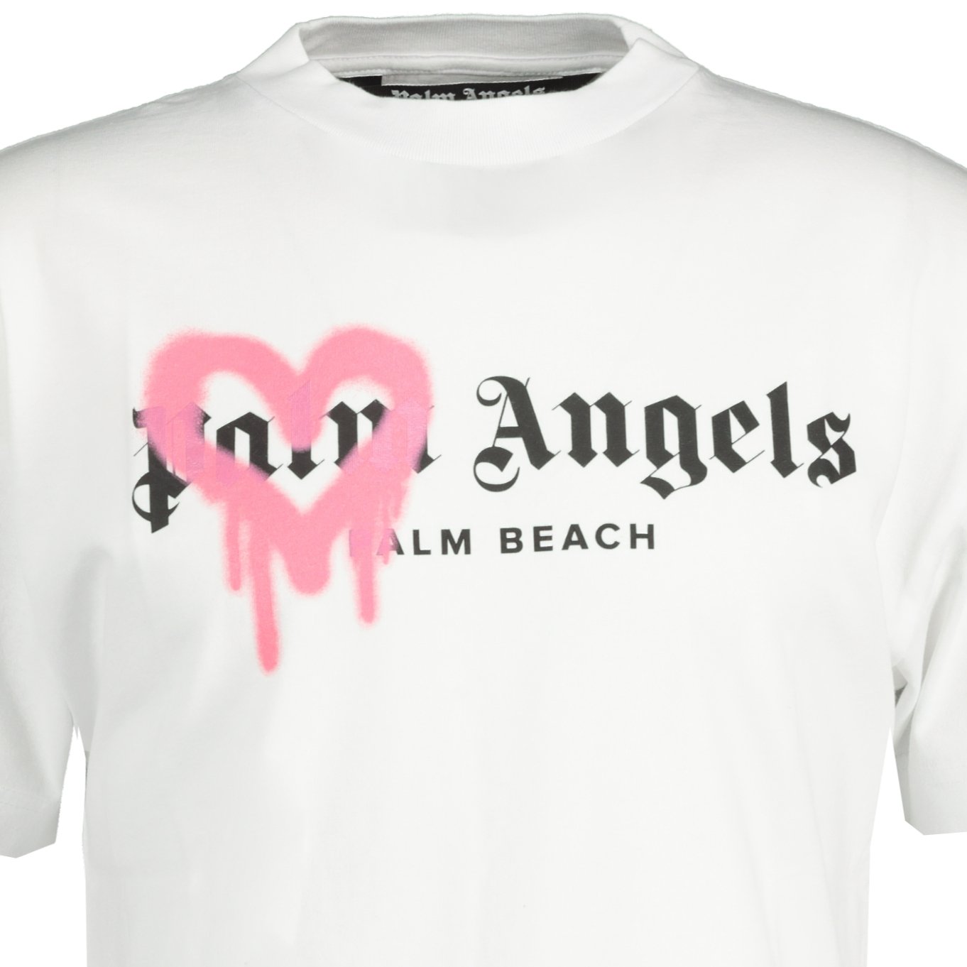 Palm Angels Black T-shirt With Yellow Star Size XL 
