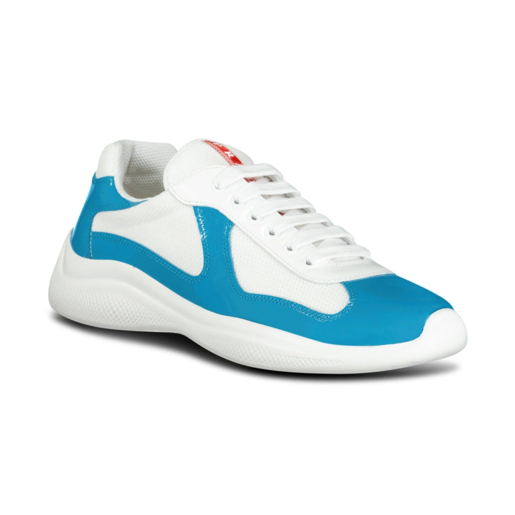 Prada Americas Cup Sneakers Blue & White - chancefashionco