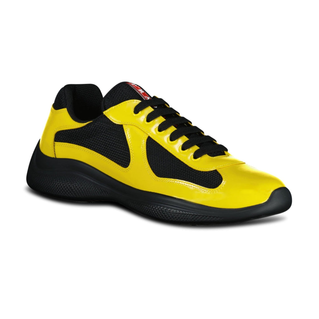 Prada Americas Cup Sneakers Yellow & Black - chancefashionco