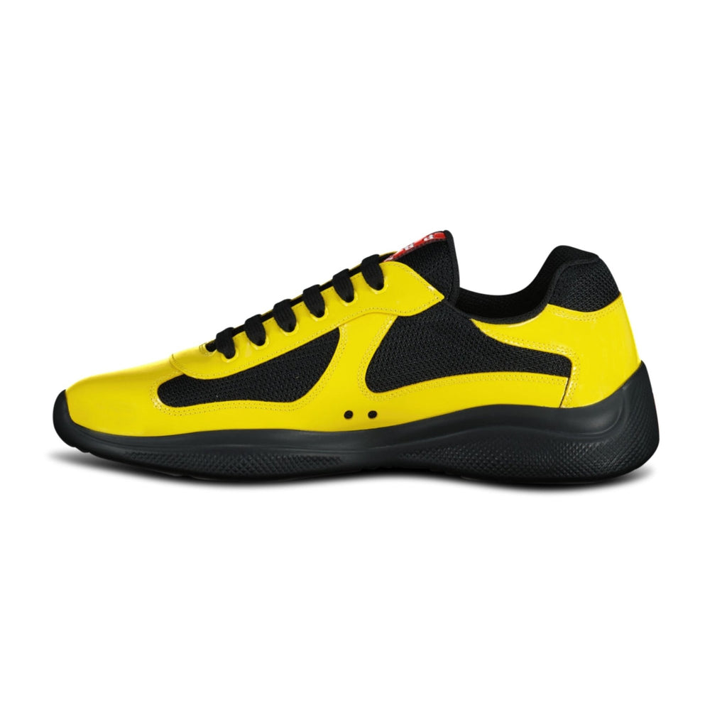 Prada Americas Cup Sneakers Yellow & Black - chancefashionco