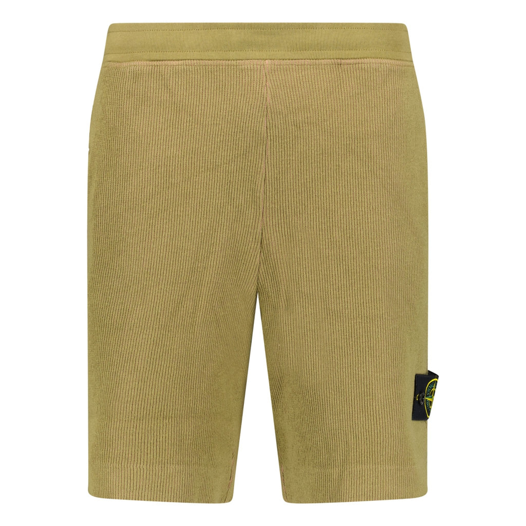 Stone Island Bermuda Ribbed Shorts - chancefashionco