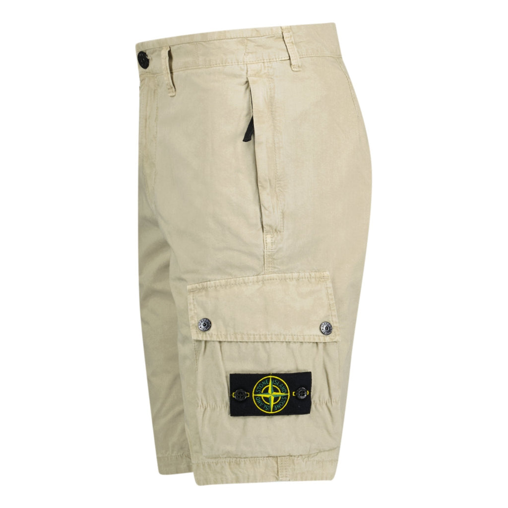 Stone Island Bermuda Shorts Beige - chancefashionco