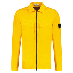 Stone island shop overshirt yellow