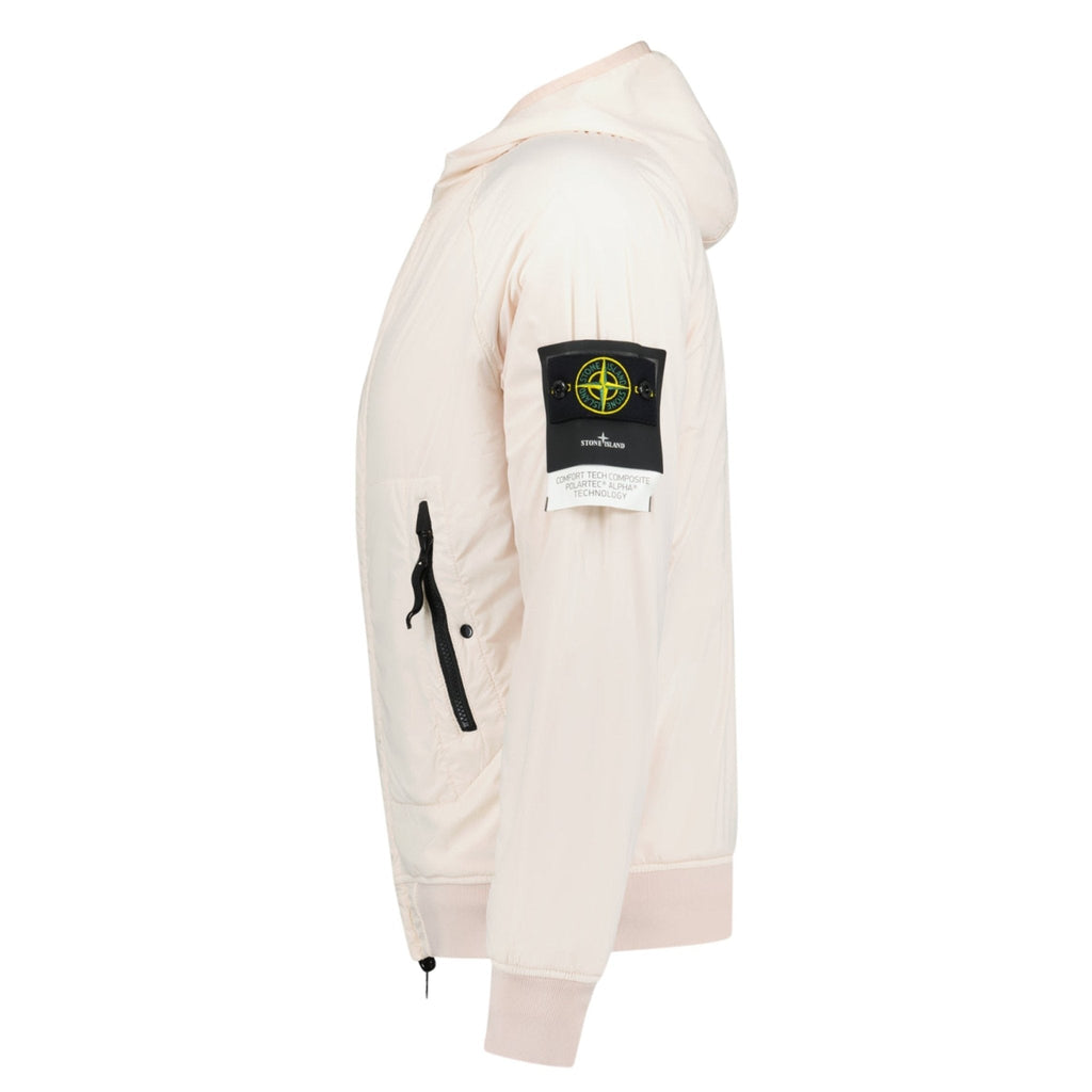 Stone Island Comfort Tech Composite Polartec Jacket Pink - chancefashionco