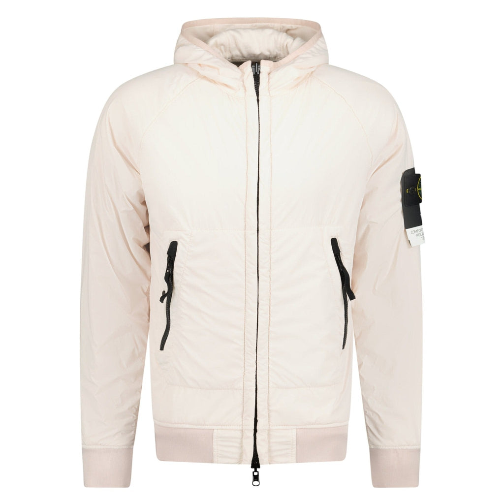 Stone Island Comfort Tech Composite Polartec Jacket Pink - chancefashionco