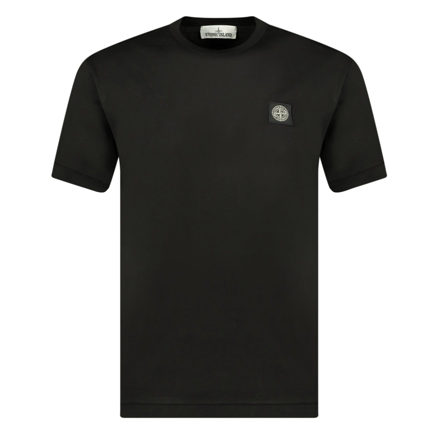 Stone Island Compass Logo T-Shirt Black