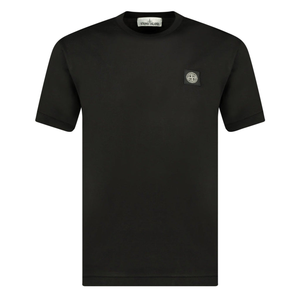 Stone Island Compass Logo T-Shirt Black | chancefashionco